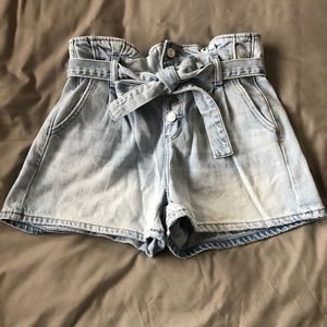 High Waisted Jean Shorts